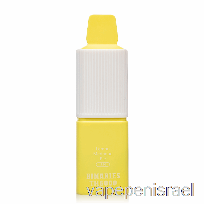חד פעמי Vape Israel Horizon Binaries Th6000 מרנג לימון חד פעמי